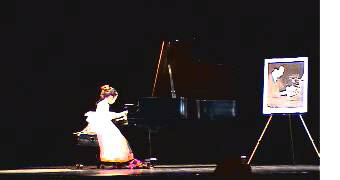 ROUND II: First Prize winner JENNIFER LIU, the student of piano instructor in Central NJ, YEVGENY MOROZOV.